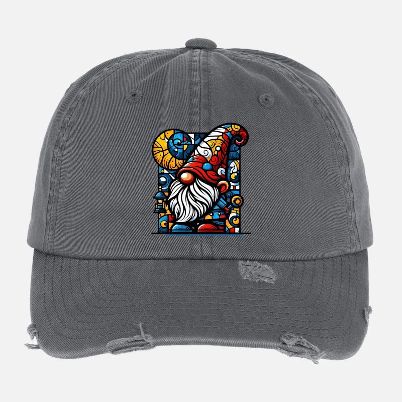 Gnom Flexfit Vintage Destroyed Cap