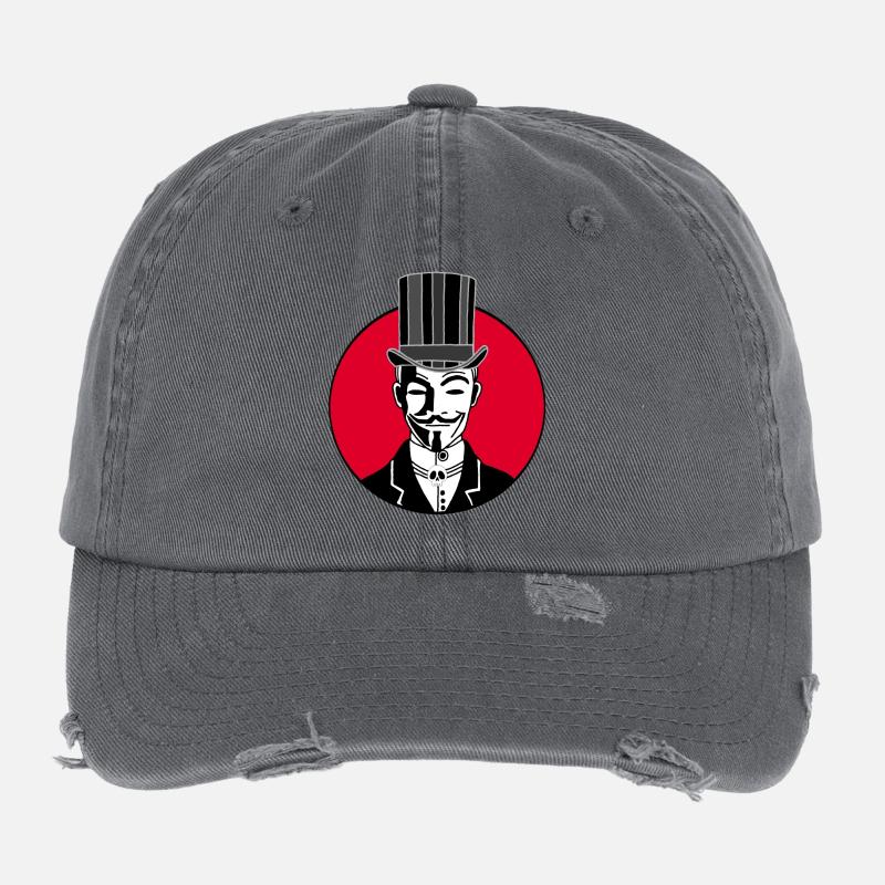 Vintage Anonymous Flexfit Vintage Destroyed Cap