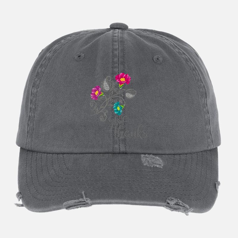 Rendre grâce Casquette vintage effet usé Flexfit