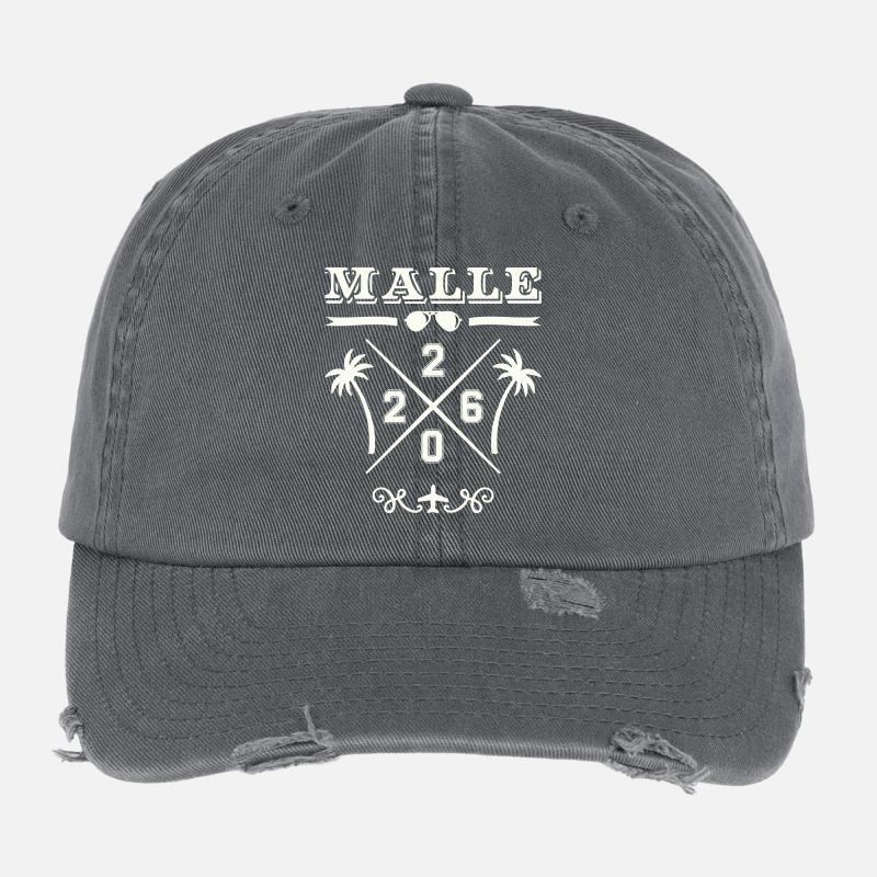 MALLE 2026 Flexfit Vintage Destroyed Cap