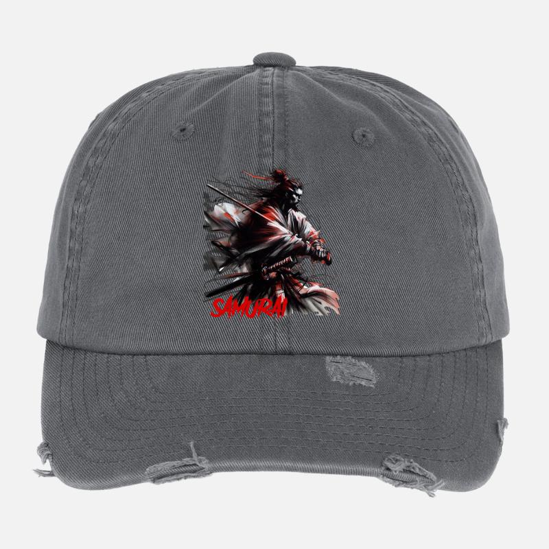 Samurai Flexfit Vintage Destroyed Cap