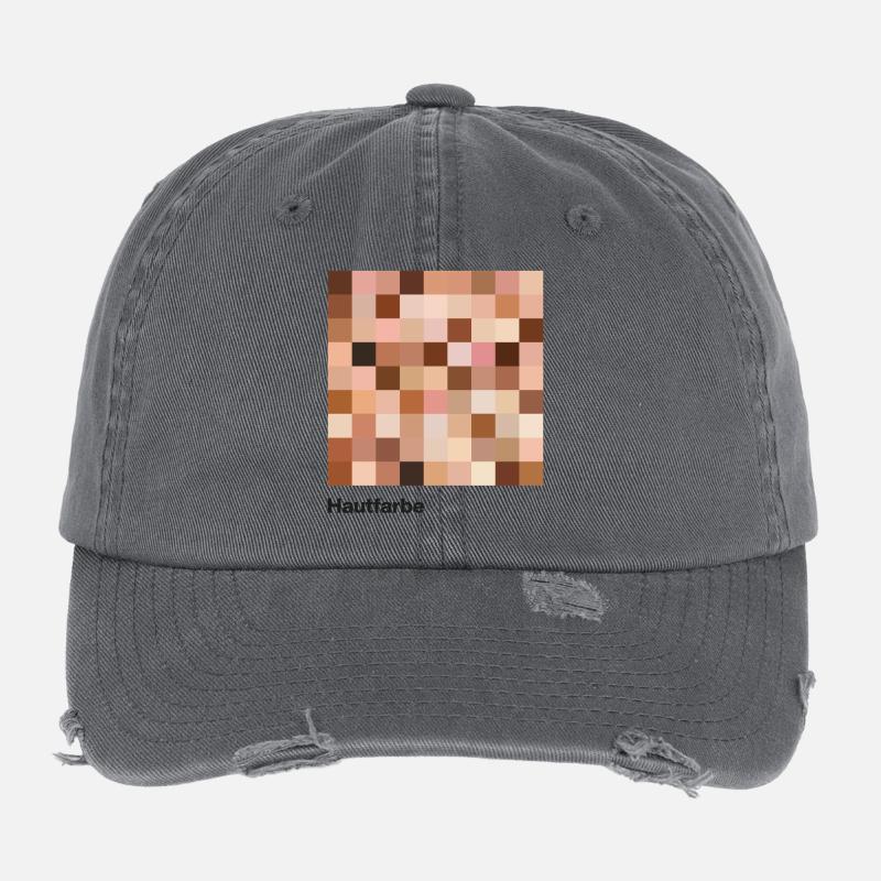 Hautfarbe: Mensch Flexfit Vintage Destroyed Cap