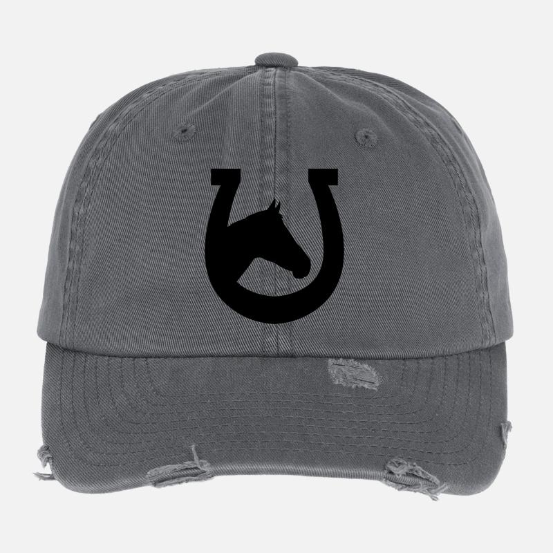 horseshoe Flexfit Vintage Destroyed Cap