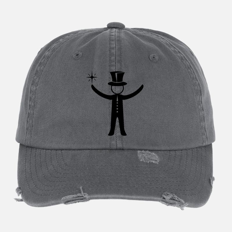 Magicien Sorcier Casquette vintage effet usé Flexfit