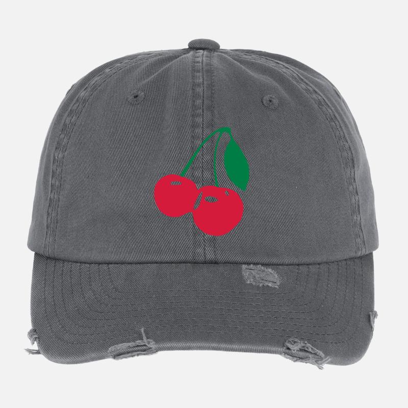 Kirschen Cherry Flexfit Vintage Destroyed Cap