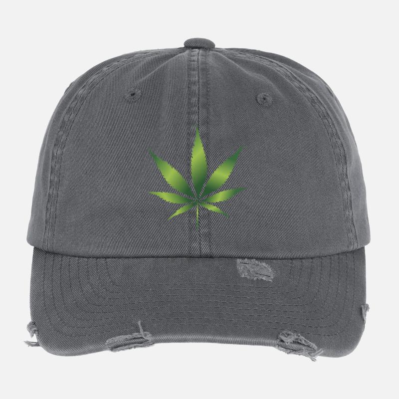 herbes thym romarin persil origan aneth Casquette vintage effet usé Flexfit