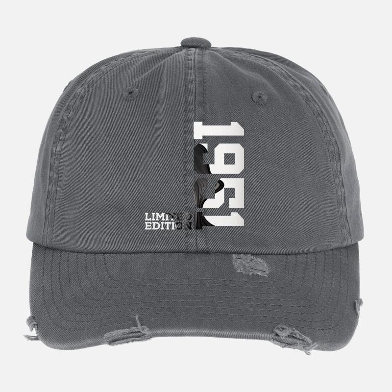 ÉDITION LIMITÉE 75E ANNIVERSAIRE 1951 Casquette vintage effet usé Flexfit