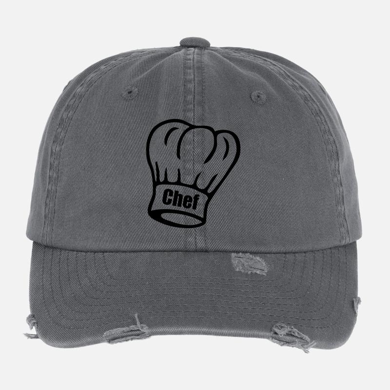 Chef Flexfit Vintage Destroyed Cap