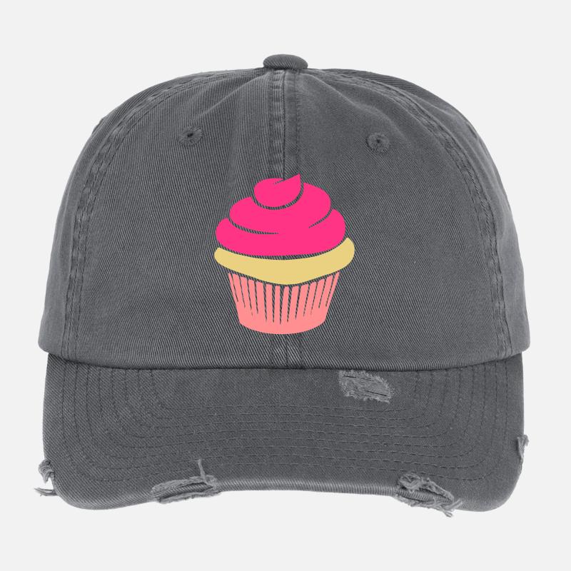 cupcake Flexfit Vintage Destroyed Cap