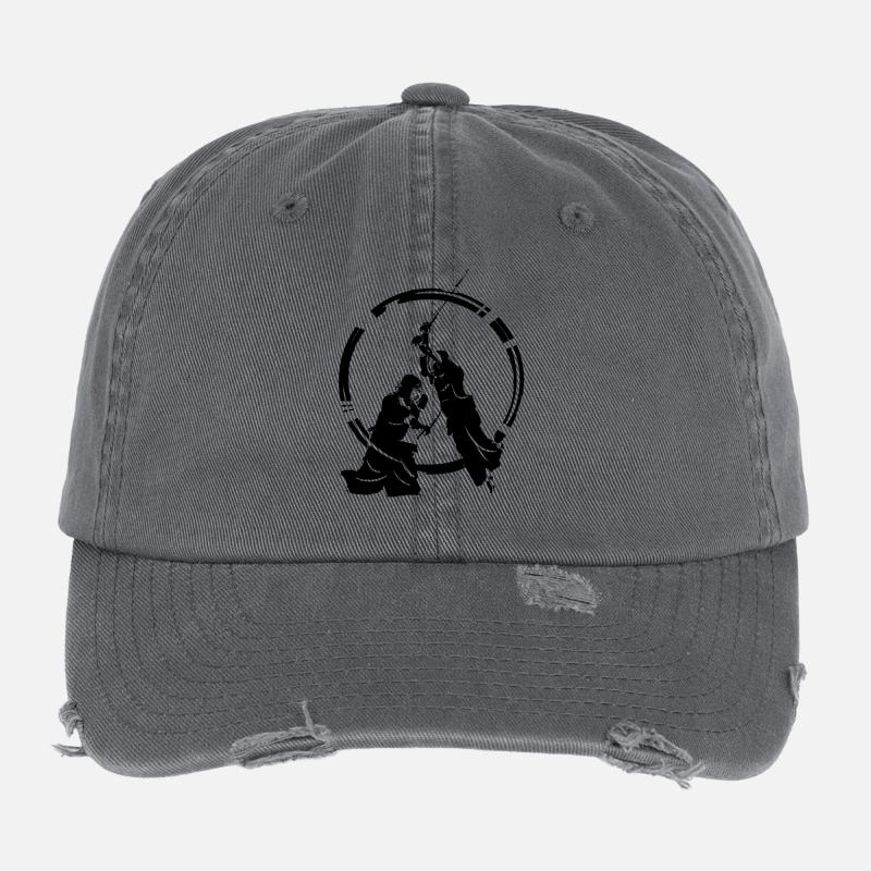 kendo Flexfit Vintage Destroyed Cap