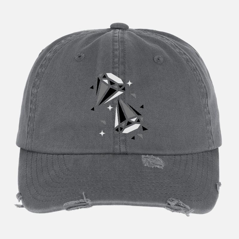 Two diamonds Flexfit Vintage Destroyed Cap