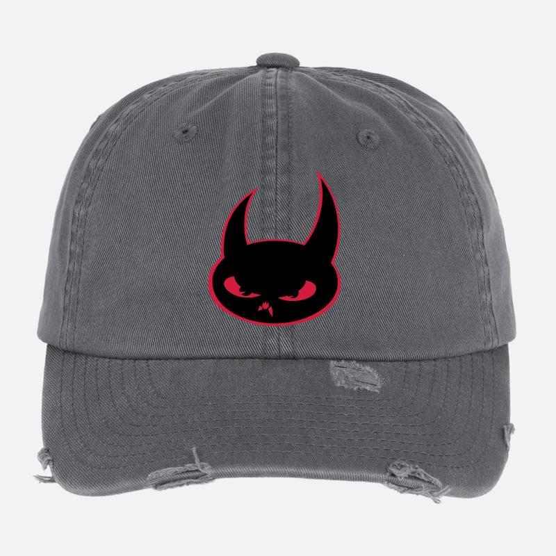 diable Casquette vintage effet usé Flexfit