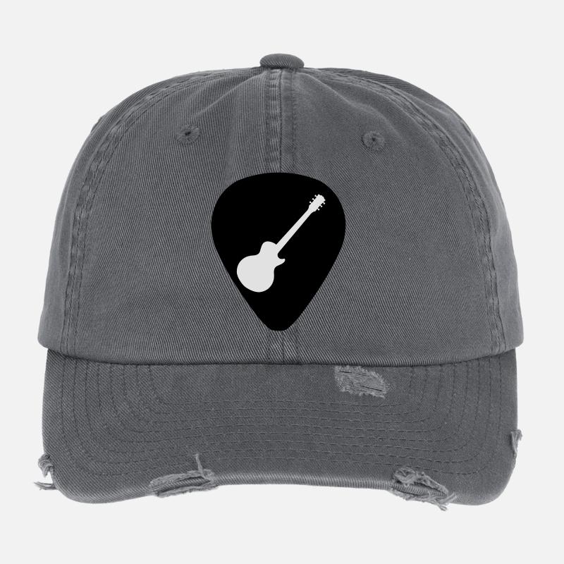 sélection de guitare les paul Casquette vintage effet usé Flexfit