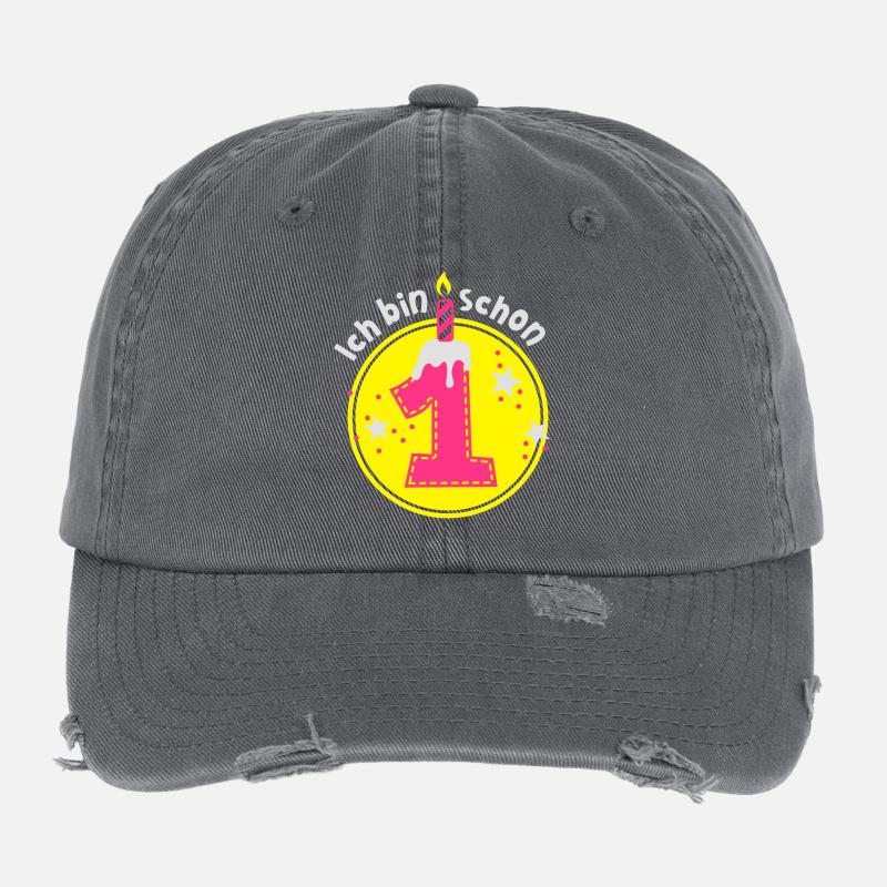 Schon ein Jahr alt Flexfit Vintage Destroyed Cap