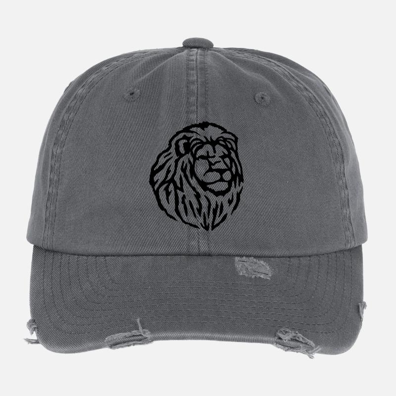 Löwe Flexfit Vintage Destroyed Cap