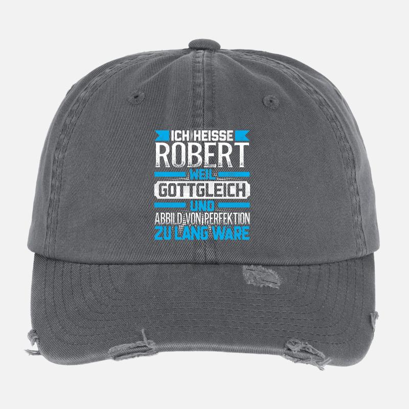 ROBERT - Gottgleich Flexfit Vintage Destroyed Cap