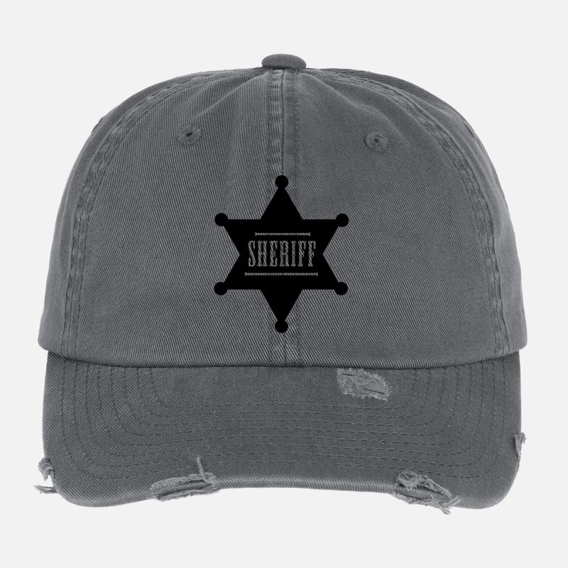 sheriff Chef Flexfit Vintage Destroyed Cap