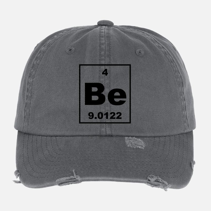 Element 004 - Be (beryllium) - Small Casquette vintage effet usé Flexfit
