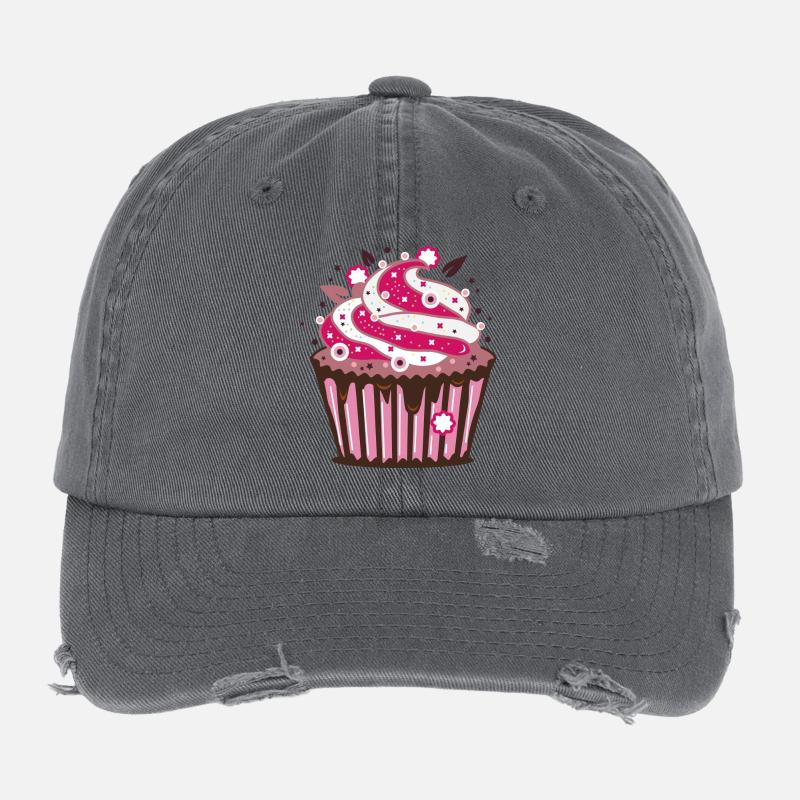 Cupcake Flexfit Vintage Destroyed Cap