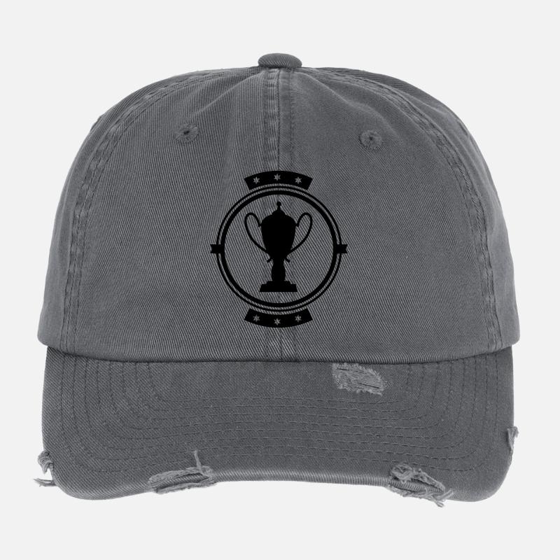 cup_logo_f1 Casquette vintage effet usé Flexfit