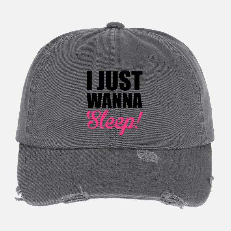 Sleep Flexfit Vintage Destroyed Cap