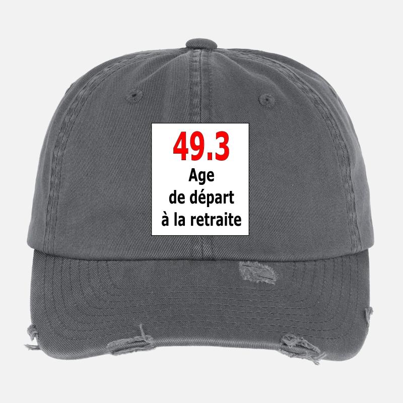 49.3 Casquette vintage effet usé Flexfit