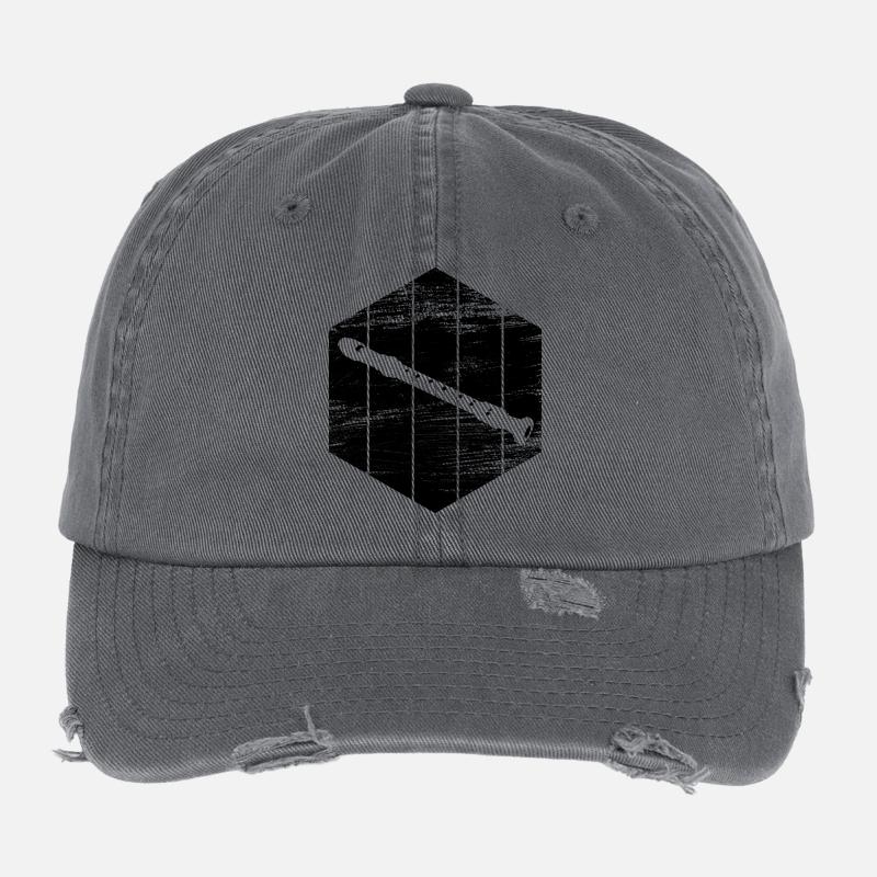 Flöte Flexfit Vintage Destroyed Cap