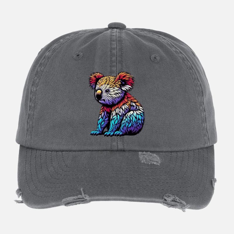 Koala Flexfit Vintage Destroyed Cap