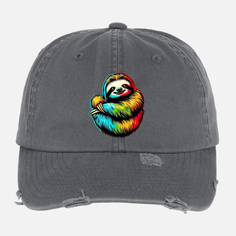 Faultier Flexfit Vintage Destroyed Cap