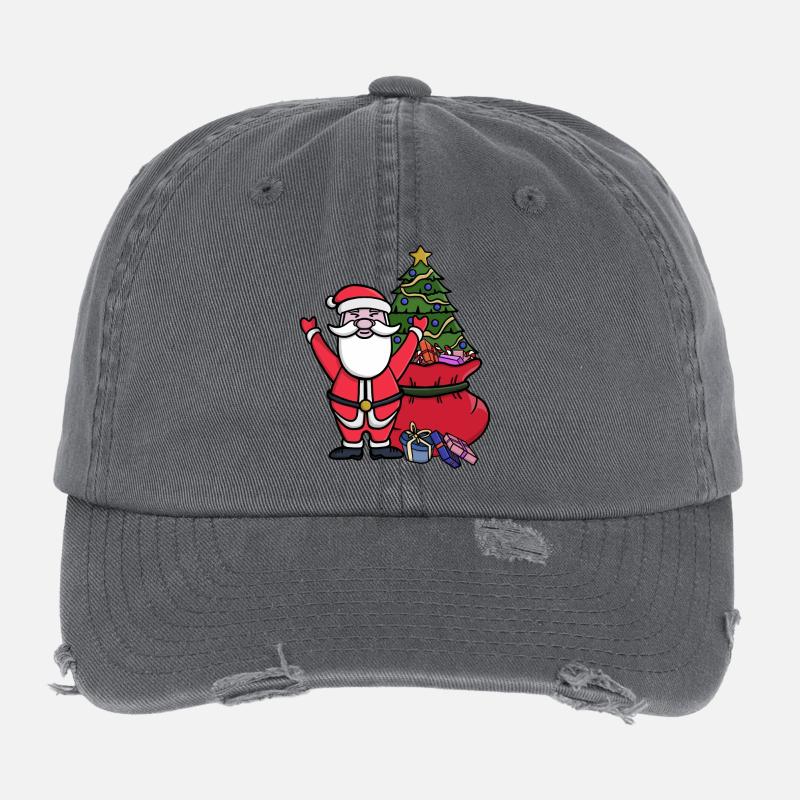 Frohe Weihnachten euch allen Flexfit Vintage Destroyed Cap
