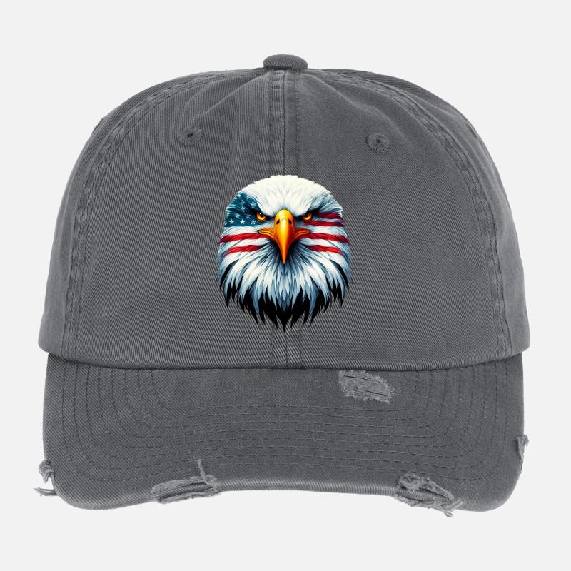 Eagle Flexfit Vintage Destroyed Cap