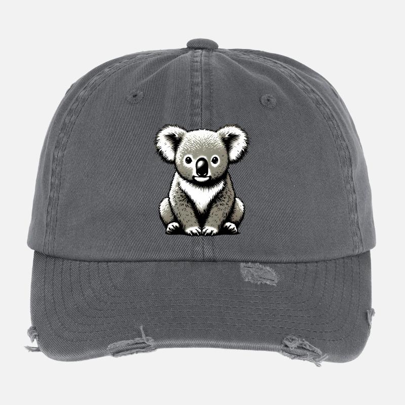 Koala Flexfit Vintage Destroyed Cap