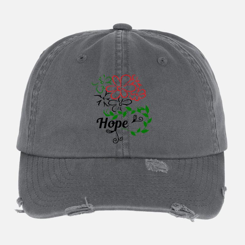 Hope Hoffnung Flexfit Vintage Destroyed Cap