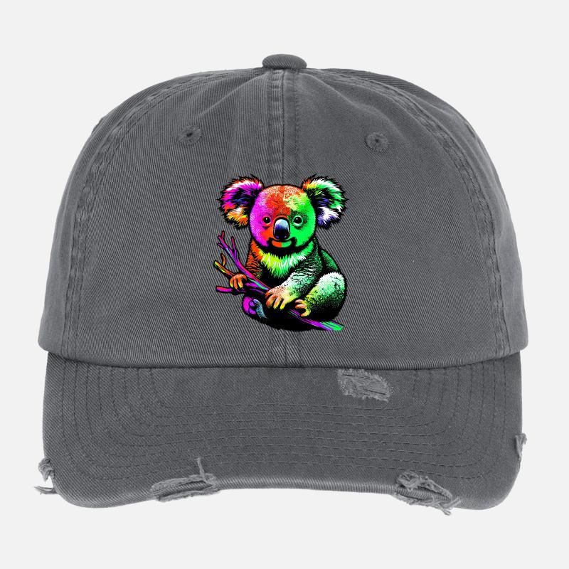 Koala Flexfit Vintage Destroyed Cap