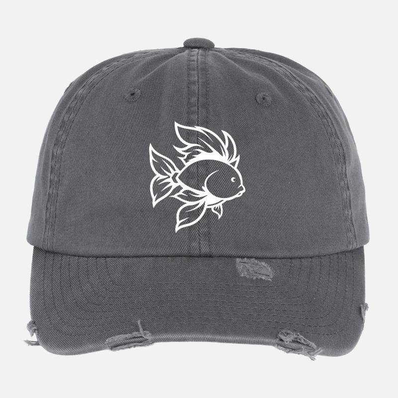 goldfish Flexfit Vintage Destroyed Cap