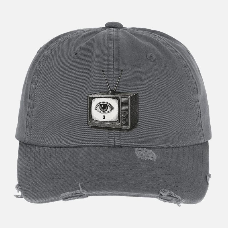 The cathodic tear Flexfit Vintage Destroyed Cap