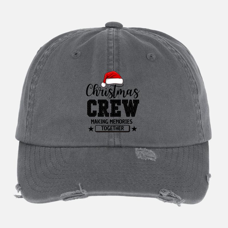 Weihnachts-Crew Flexfit Vintage Destroyed Cap