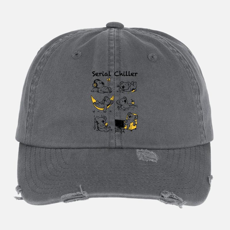 Serieller Kühler Flexfit Vintage Destroyed Cap