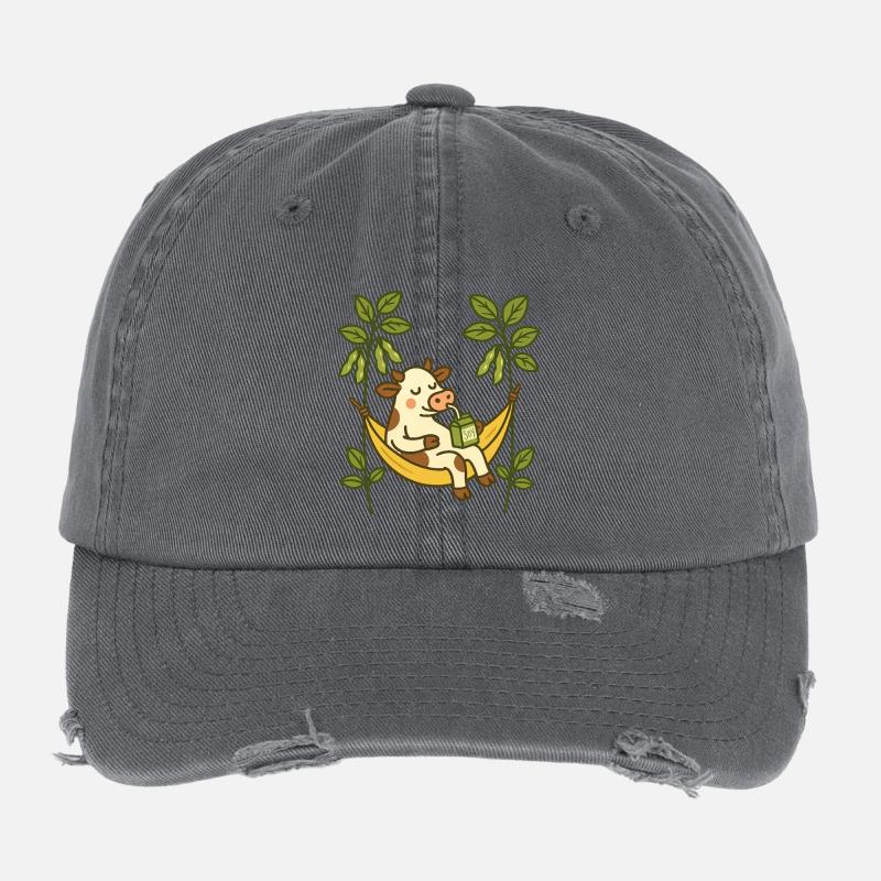 Soja gut, Muh besser Flexfit Vintage Destroyed Cap
