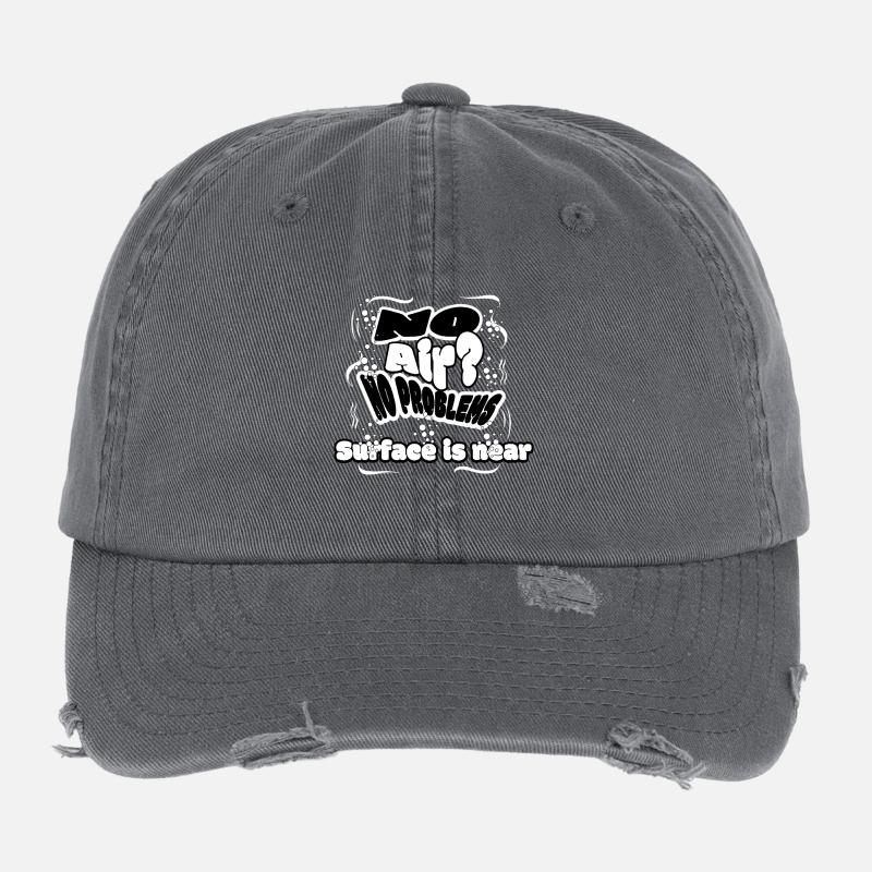 Pas d'air ? Pas de problème ! Surface à proximité Casquette vintage effet usé Flexfit