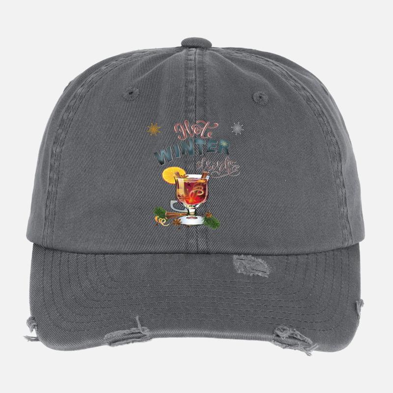 winter Flexfit Vintage Destroyed Cap