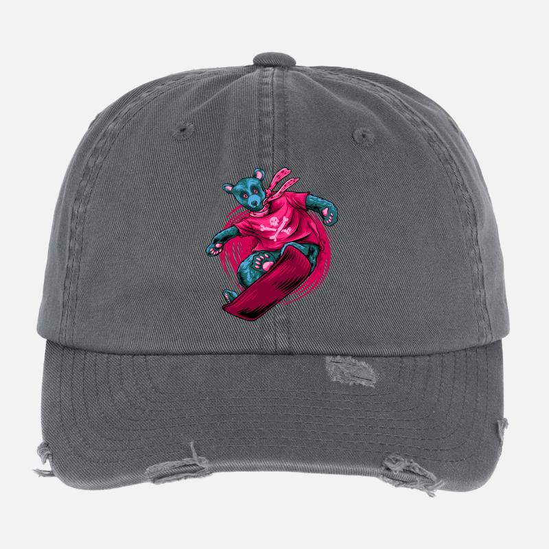 Snowbear Flexfit Vintage Destroyed Cap