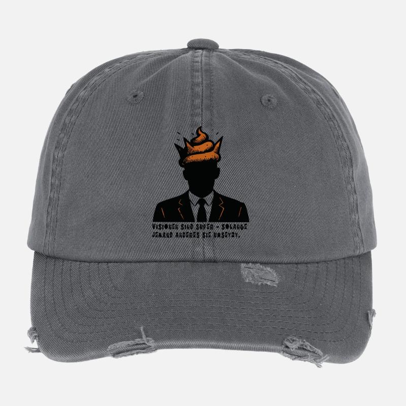 Visionen sind super! Flexfit Vintage Destroyed Cap