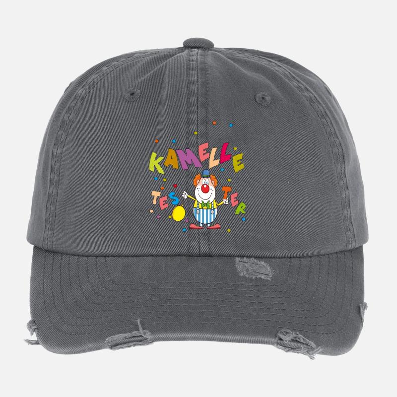 Chameaux Casquette vintage effet usé Flexfit