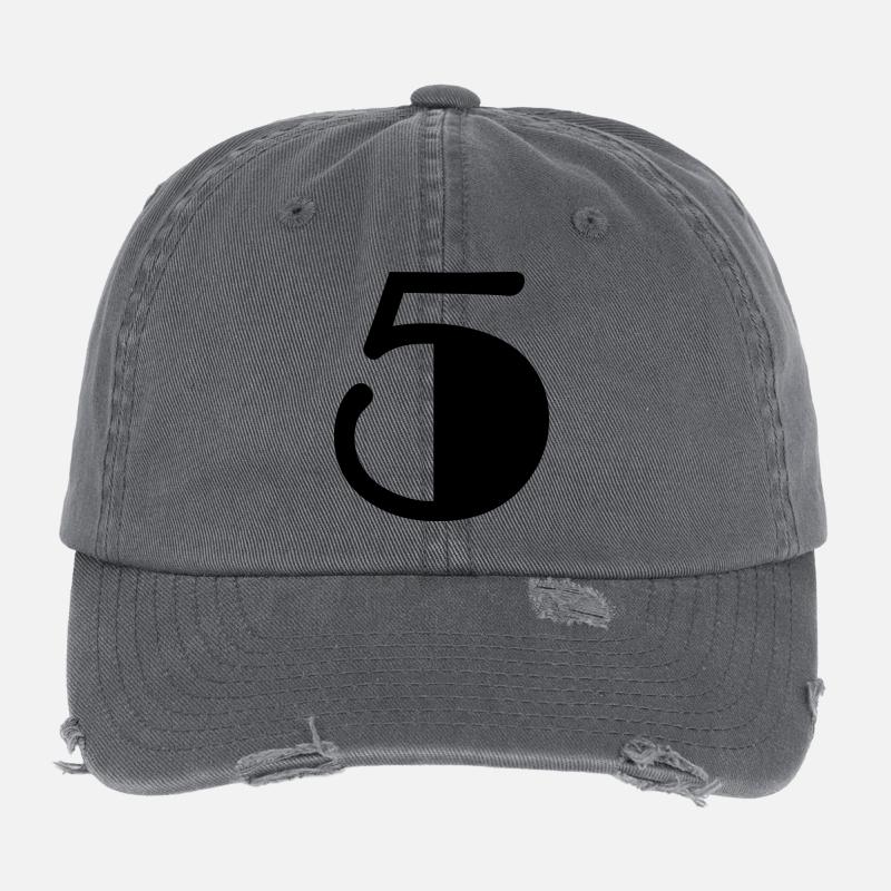 5. JUBILÄUM. 5 JAHRE. 5. JUBILÄUM. KIND Flexfit Vintage Destroyed Cap
