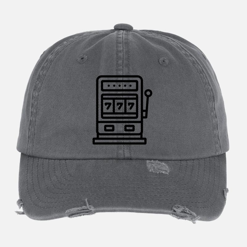 casino Flexfit Vintage Destroyed Cap