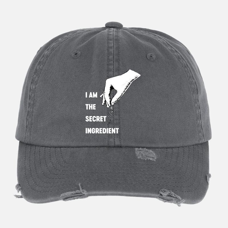 Lustiger Küchenchef, Küchenchef, Küchenchef, Uniform, ich Flexfit Vintage Destroyed Cap