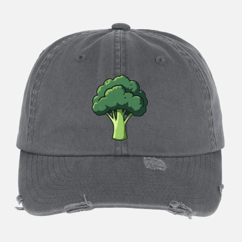 Broccoli Flexfit Vintage Destroyed Cap