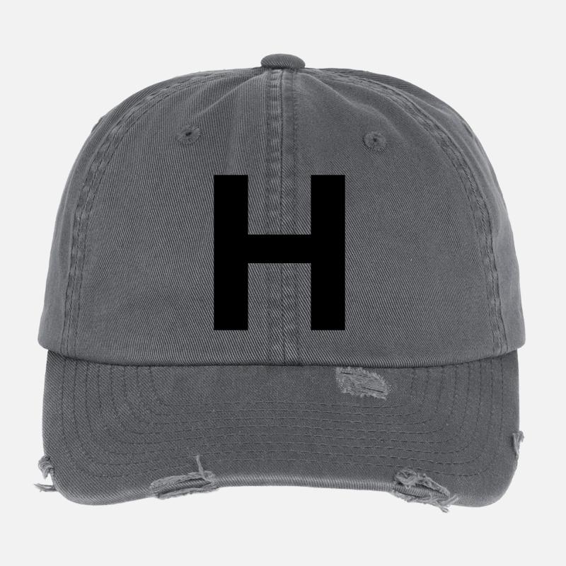 Capital H Flexfit Vintage Destroyed Cap