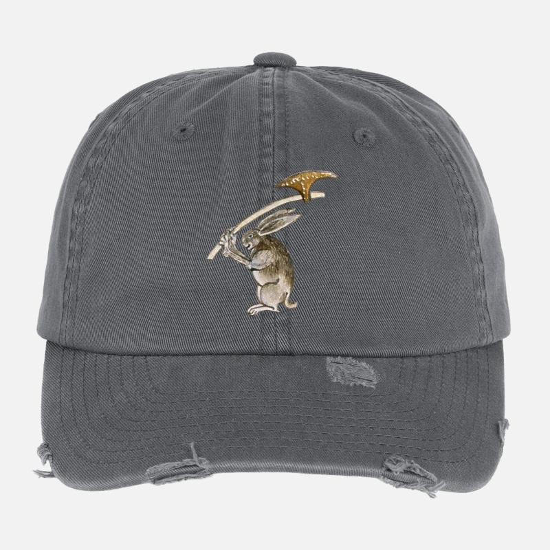 Killer Rabbit Flexfit Vintage Destroyed Cap